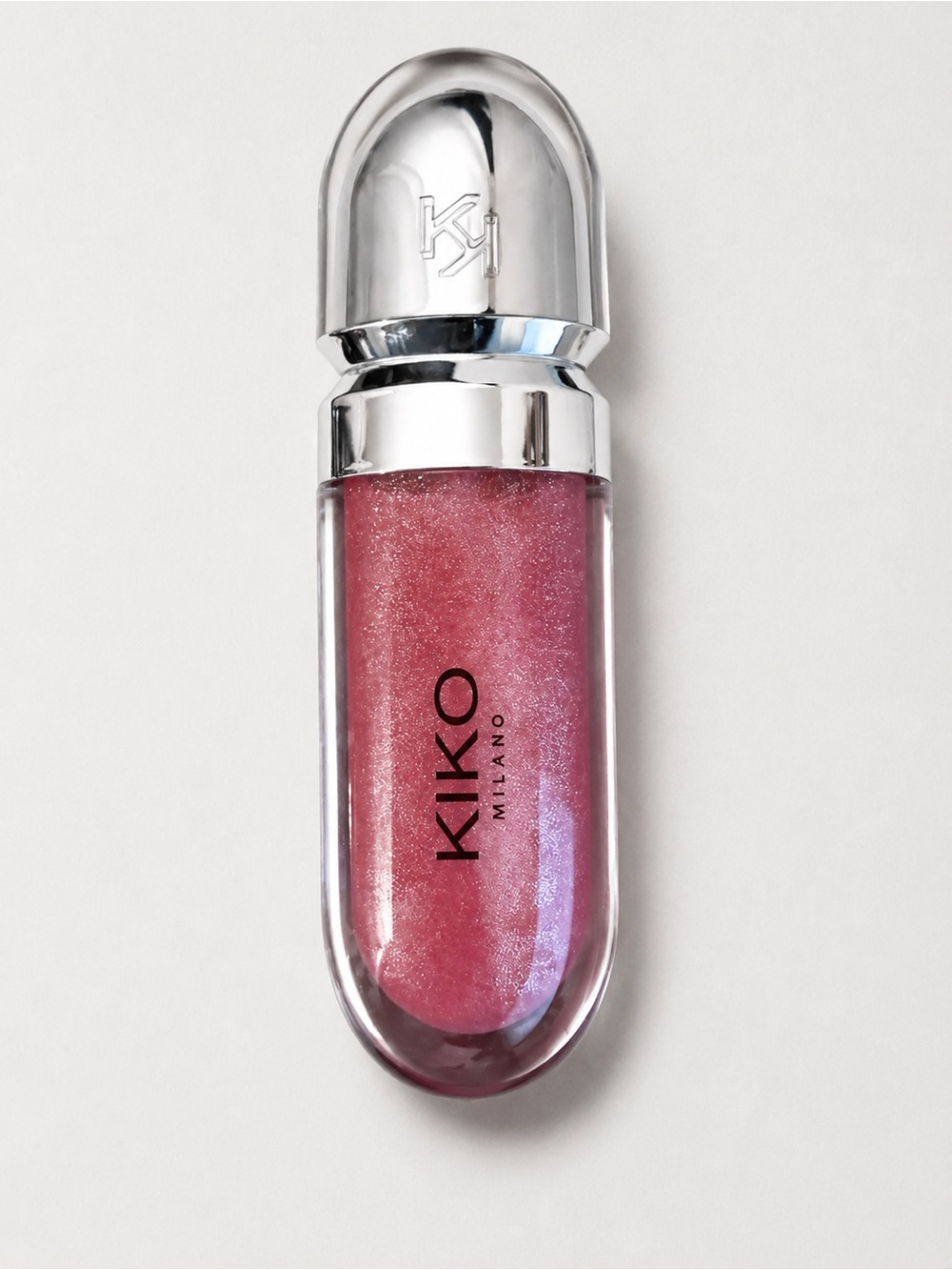 KIKO Milano 3D Hydra Lipgloss Shade 17 Pearly Mauve NWOB Full Size Shine - Picture 5 of 5